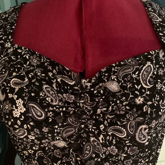 Retro paisley dress - Picture 5 of 8